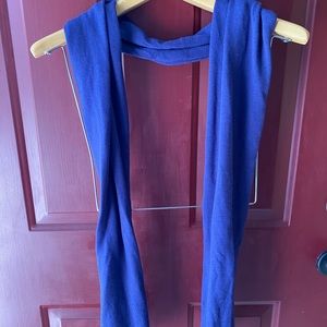 Brand New Chico’s Purple Sequence Danielle Straight Oblong Scarf